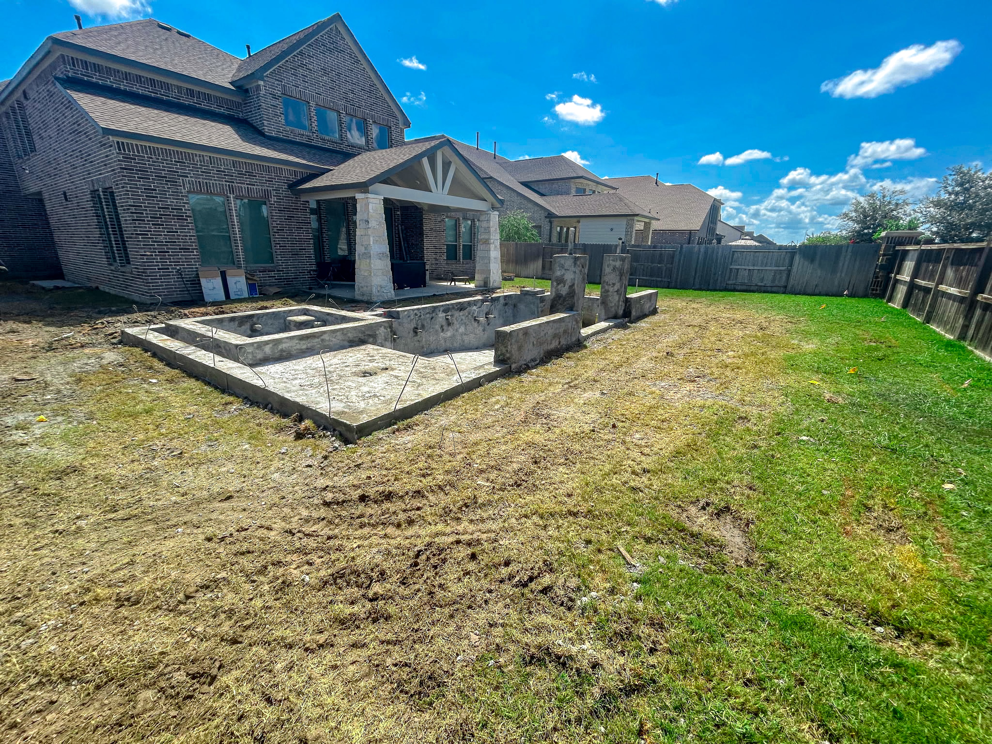 Pool Construction Cleanup