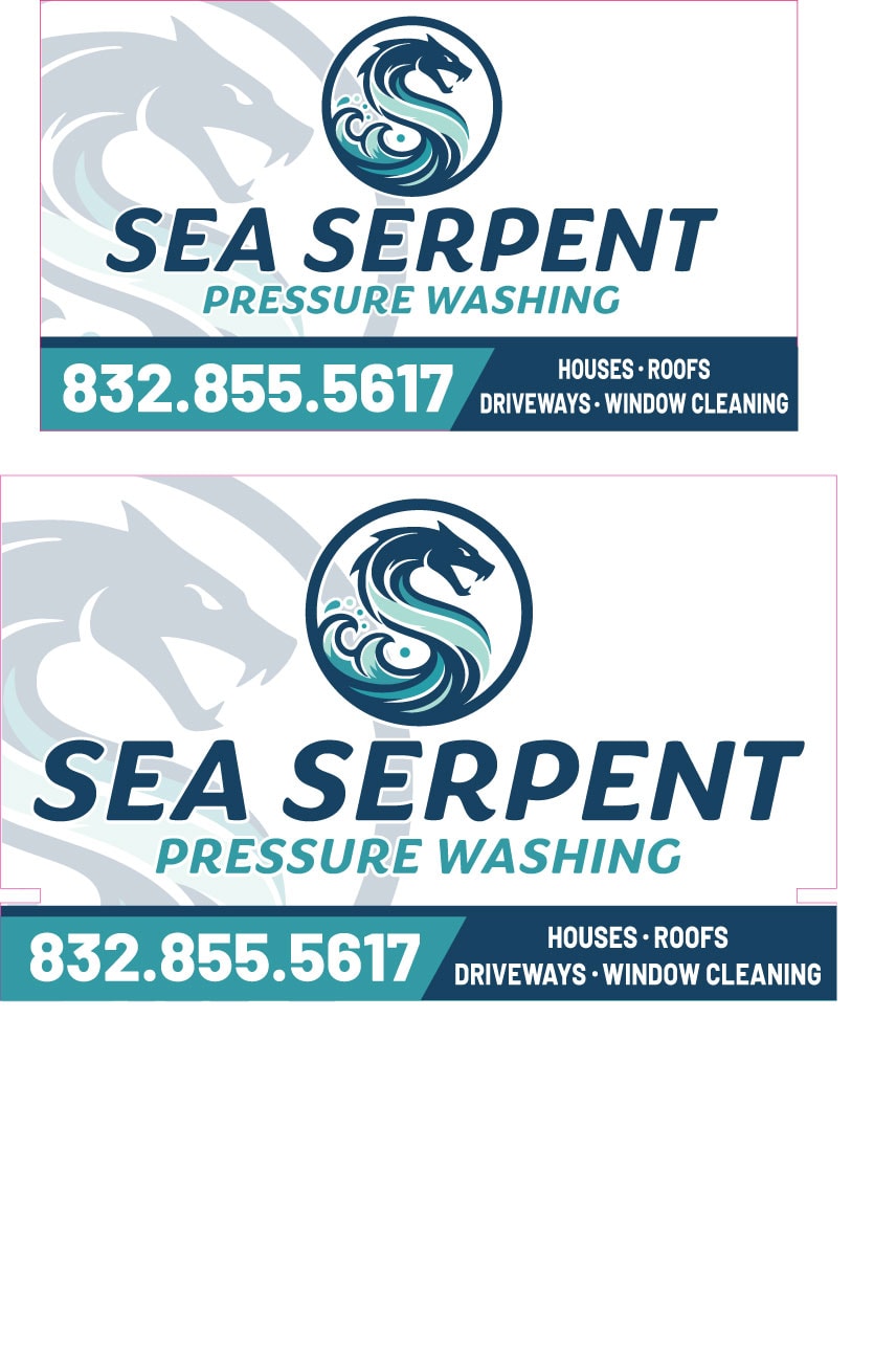 Sea Serpent Pressure Washing trailer and equipment
